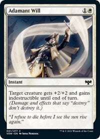 Adamant Will (1) [Innistrad: Crimson Vow]