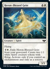 Heron-Blessed Geist (19) [Innistrad: Crimson Vow]