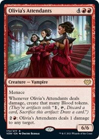 Olivia's Attendants (172) [Innistrad: Crimson Vow]