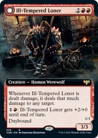 Ill-Tempered Loner (Extended Art) (378) [Innistrad: Crimson Vow]