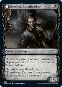 Restless Bloodseeker (Showcase) (295) [Innistrad: Crimson Vow]