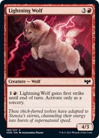 Lightning Wolf (168) [Innistrad: Crimson Vow]