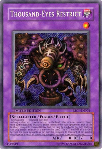 Thousand-Eyes Restrict (MC1-EN004) [Master Collection Volume 1]