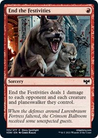 End the Festivities (155) [Innistrad: Crimson Vow]