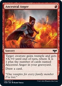 Ancestral Anger (142) [Innistrad: Crimson Vow]