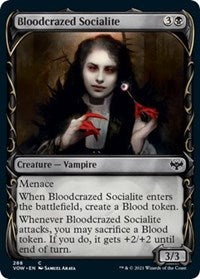 Bloodcrazed Socialite (Showcase) (288) [Innistrad: Crimson Vow]