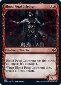 Blood Petal Celebrant (Showcase) (303) [Innistrad: Crimson Vow]