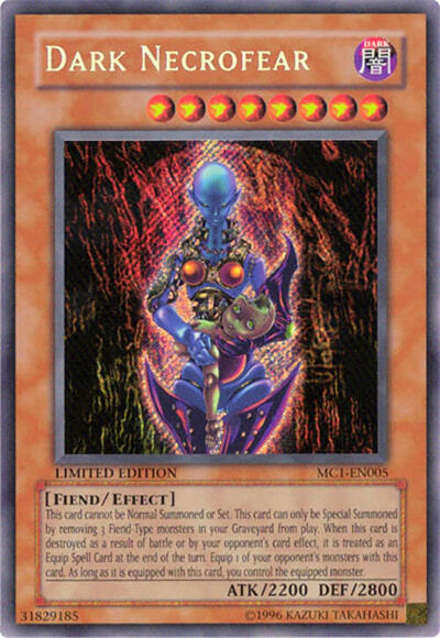 Dark Necrofear (MC1-EN005) [Master Collection Volume 1]