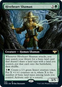 Hiveheart Shaman (Extended Art) (390) [Innistrad: Crimson Vow]