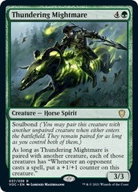 Thundering Mightmare (37) [Commander: Innistrad: Crimson Vow]