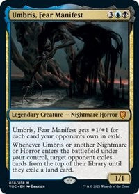 Umbris, Fear Manifest (38) [Commander: Innistrad: Crimson Vow]