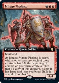 Mirage Phalanx (Extended Art) (73) [Commander: Innistrad: Crimson Vow]