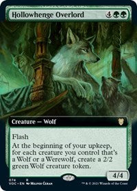 Hollowhenge Overlord (Extended Art) (74) [Commander: Innistrad: Crimson Vow]