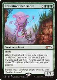 Craterhoof Behemoth (375) (375) [Secret Lair Drop Series]