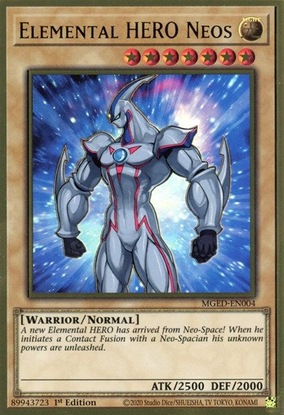 Elemental HERO Neos (MGED-EN004) [Maximum Gold: El Dorado]
