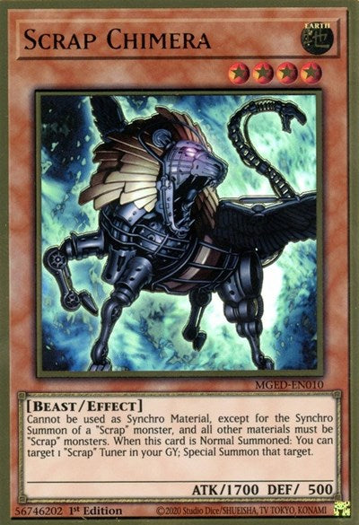 Scrap Chimera (MGED-EN010) [Maximum Gold: El Dorado]