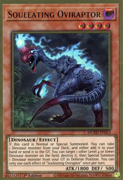 Souleating Oviraptor (MGED-EN015) [Maximum Gold: El Dorado]
