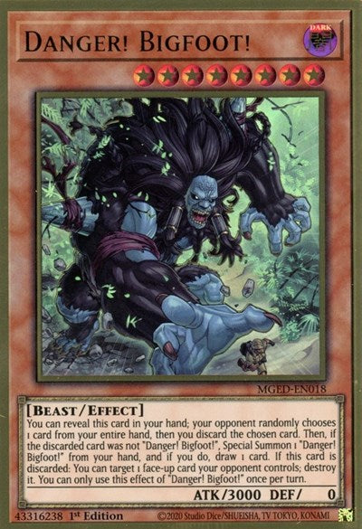 Danger! Bigfoot! (MGED-EN018) [Maximum Gold: El Dorado]