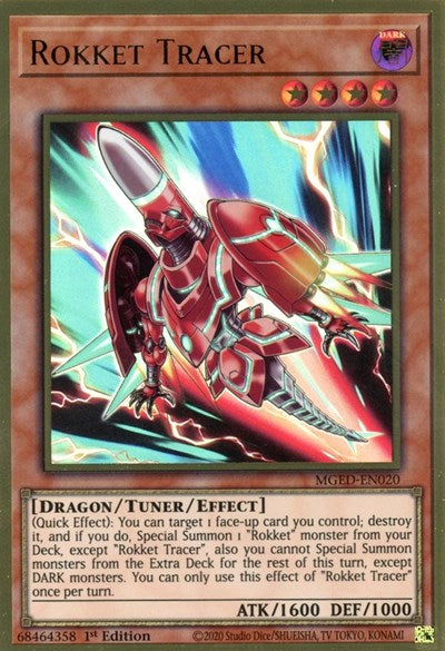Rokket Tracer (MGED-EN020) [Maximum Gold: El Dorado]