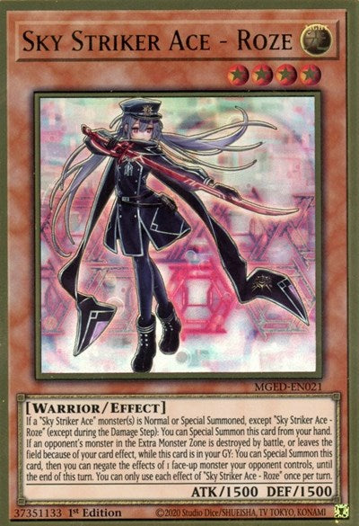 Sky Striker Ace - Roze (MGED-EN021) [Maximum Gold: El Dorado]