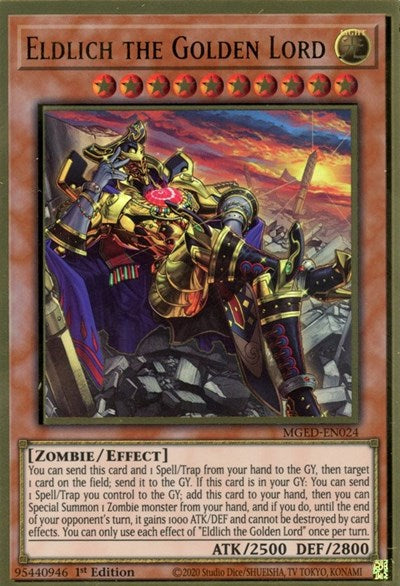 Eldlich the Golden Lord (MGED-EN024) [Maximum Gold: El Dorado]