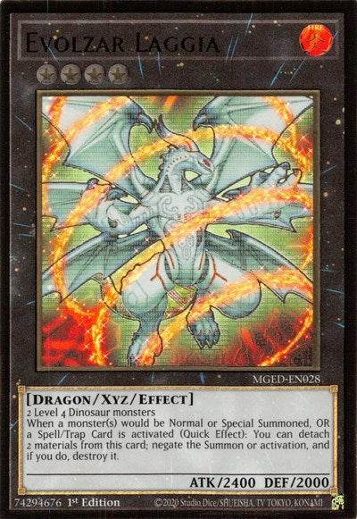 Evolzar Laggia (MGED-EN028) [Maximum Gold: El Dorado]