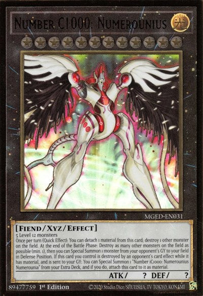 Number C1000: Numerounius (MGED-EN031) [Maximum Gold: El Dorado]