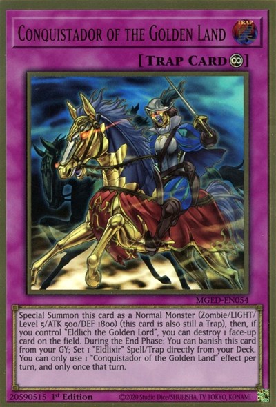 Conquistador of the Golden Land (MGED-EN054) [Maximum Gold: El Dorado]