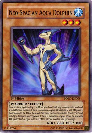 Neo-Spacian Aqua Dolphin (POTD-EN003) - Power of the Duelist Unlimited
