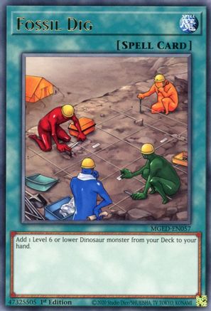 Fossil Dig (MGED-EN057) - Maximum Gold: El Dorado 1st Edition
