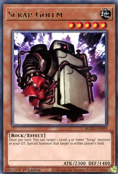 Scrap Golem (MGED-EN059) [Maximum Gold: El Dorado]