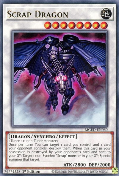 Scrap Dragon (MGED-EN060) [Maximum Gold: El Dorado]