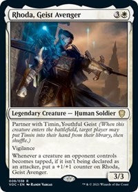 Rhoda, Geist Avenger (8) [Commander: Innistrad: Crimson Vow]
