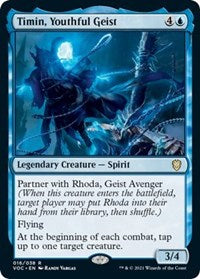 Timin, Youthful Geist (16) [Commander: Innistrad: Crimson Vow]