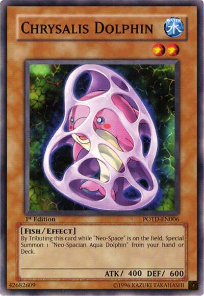 Chrysalis Dolphin (POTD-EN006) [Power of the Duelist]