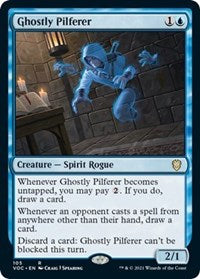 Ghostly Pilferer (105) [Commander: Innistrad: Crimson Vow]