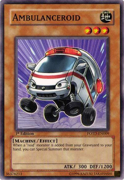Ambulanceroid (POTD-EN009) [Power of the Duelist]