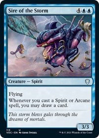 Sire of the Storm (113) [Commander: Innistrad: Crimson Vow]