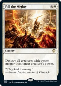 Fell the Mighty (85) [Commander: Innistrad: Crimson Vow]