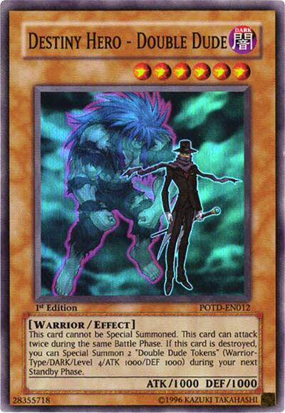 Destiny Hero - Double Dude (POTD-EN012) [Power of the Duelist]