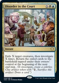 Disorder in the Court (29) [Commander: Innistrad: Crimson Vow]