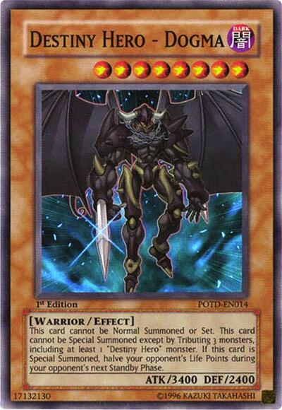 Destiny Hero - Dogma (POTD-EN014) [Power of the Duelist]