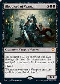 Bloodlord of Vaasgoth (121) [Commander: Innistrad: Crimson Vow]
