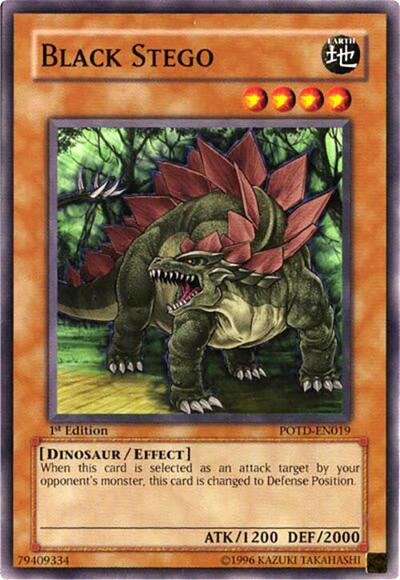 Black Stego (POTD-EN019) [Power of the Duelist]