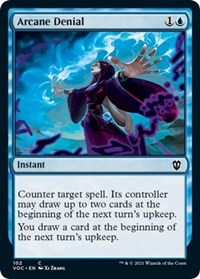Arcane Denial (102) [Commander: Innistrad: Crimson Vow]