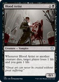 Blood Artist (119) [Commander: Innistrad: Crimson Vow]