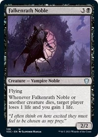 Falkenrath Noble (128) [Commander: Innistrad: Crimson Vow]