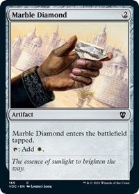 Marble Diamond (165) [Commander: Innistrad: Crimson Vow]