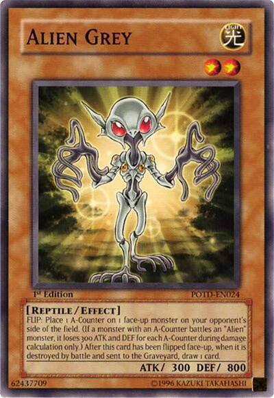 Alien Grey (POTD-EN024) [Power of the Duelist]