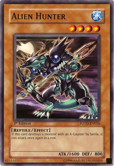 Alien Hunter (POTD-EN026) [Power of the Duelist]